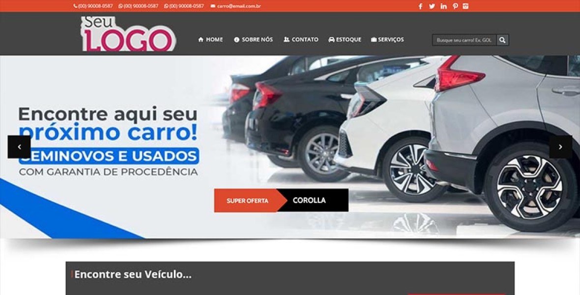 Agência na Web - Agencia de Carros - WebCarros